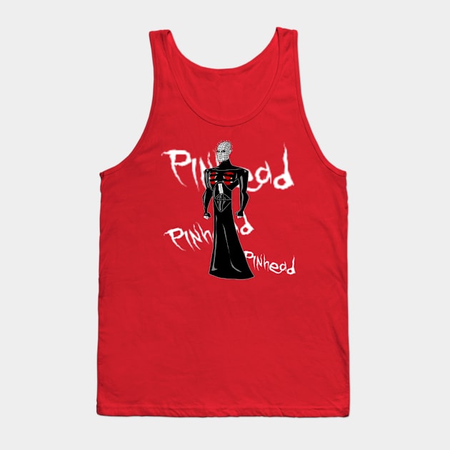 Pinhead Tank Top by AndrewKennethArt